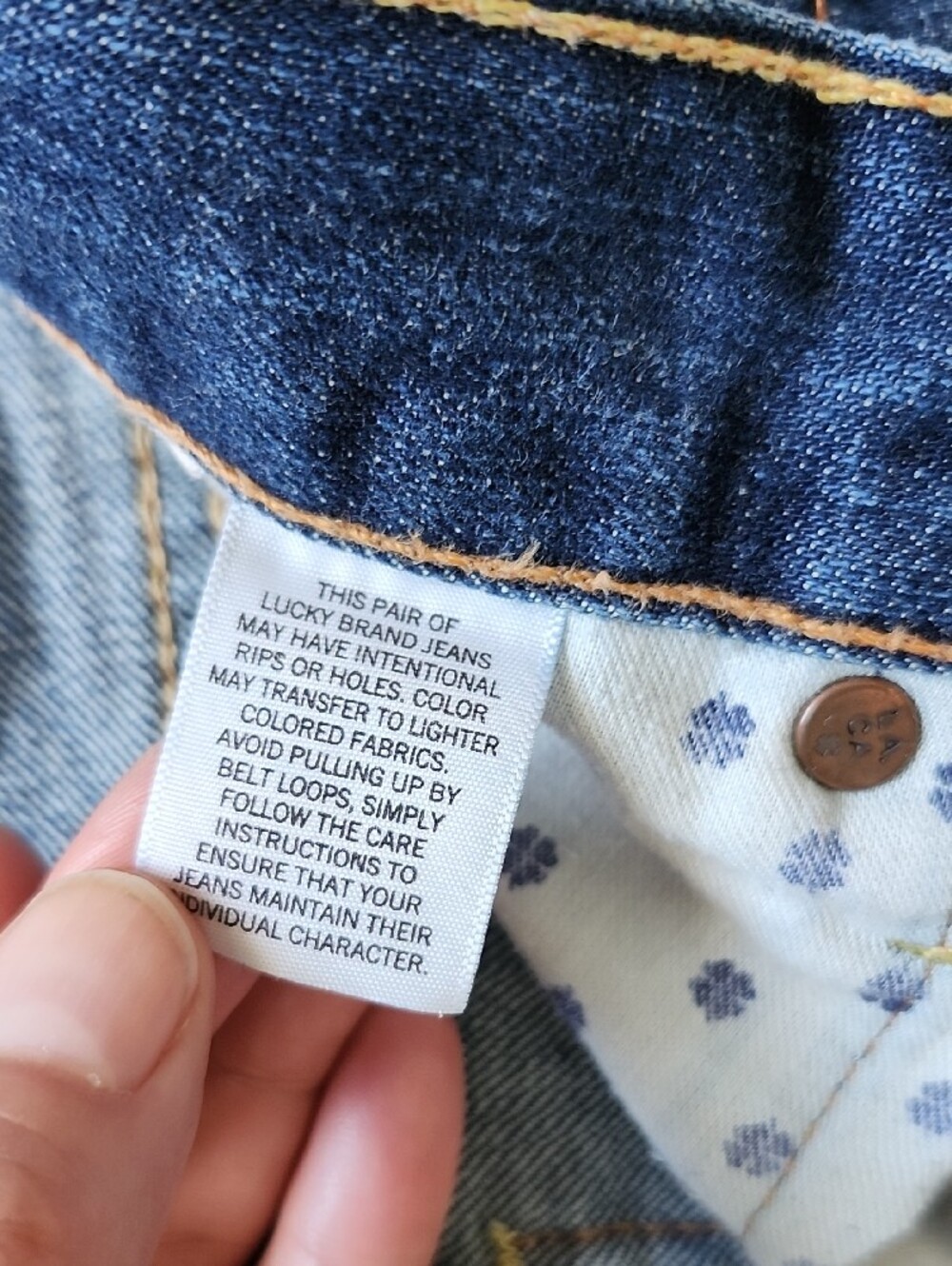 Lucky Brand Women's 121 Heritage Slim Jeans Blue 28x30 - Picture 7 of 7